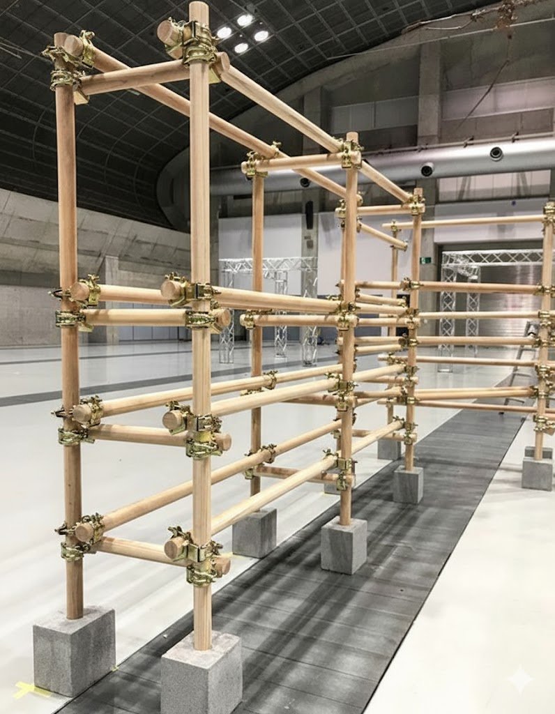 tube and fiiting scaffolding